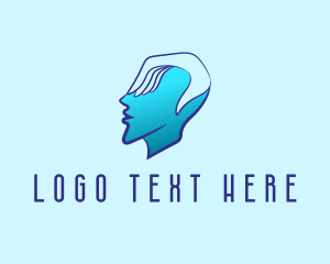 Face - Head Hand Therapy logo design