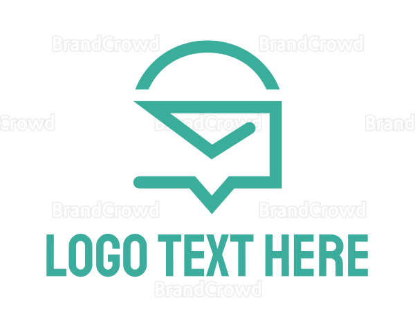 Mail Messaging Chat Logo