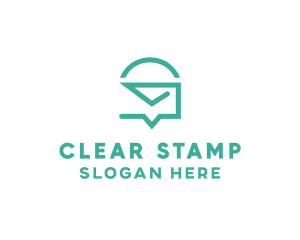 Mail Messaging Chat logo design