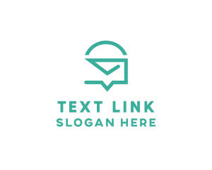 Sms - Mail Messaging Chat logo design