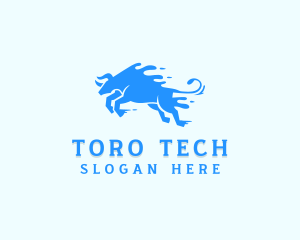 Toro - Liquid Bull Attack logo design