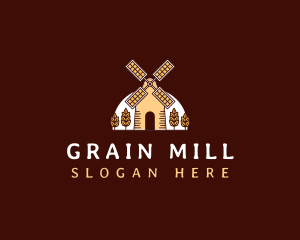 Wheat Mill Granary logo design