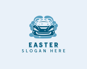 Car Cleaning Vehicle Logo