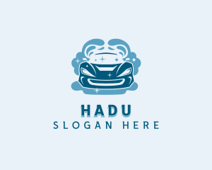 Car Cleaning Vehicle Logo