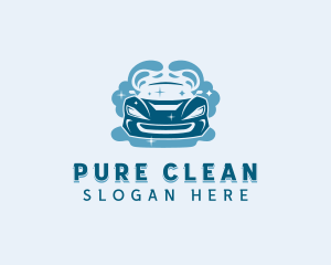 Car Cleaning Vehicle logo design