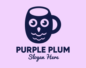 Purple - Purple Owl Mug logo design