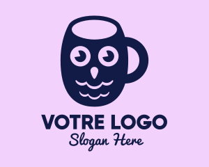 Purple - Purple Owl Mug logo design