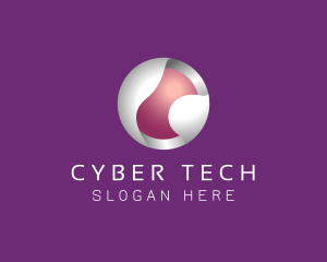 Cyber - Tech Business Cyber Core logo design