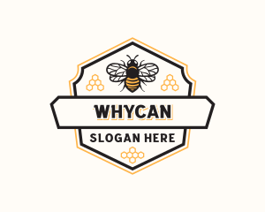 Ecology - Bee Insect Wings logo design