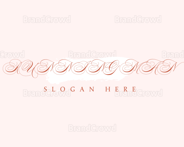 Luxury Skincare Beauty Logo