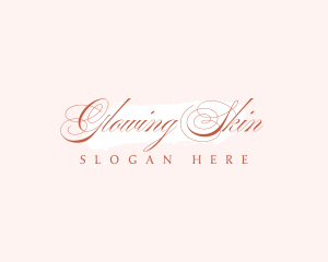 Luxury Skincare Beauty logo design