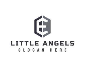 Studio - Letter E Construction Startup logo design