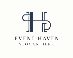 Venue - Trading Firm Letter H logo design