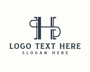 Manufacturing - Trading Firm Letter H logo design