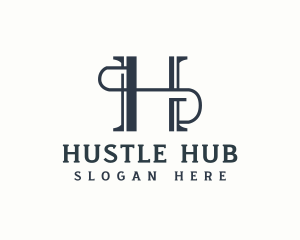 Trading Firm Letter H logo design