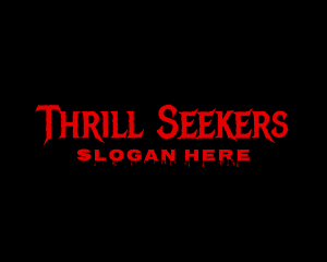 Suspense - Scary Horror Business logo design