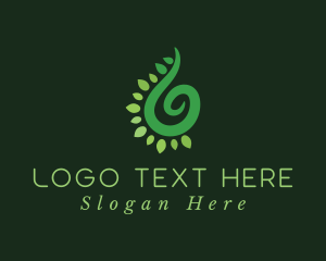 Liquid - Oil Droplet Leaf logo design