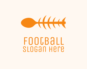 Orange - Orange Spoon Fish logo design