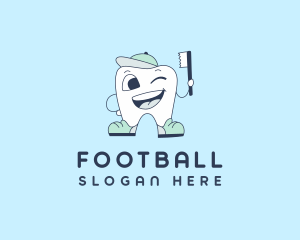 Mascot - Dental Tooth Cartoon logo design