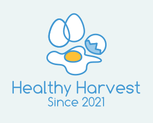 Nutrition - Fried Egg Breakfast logo design