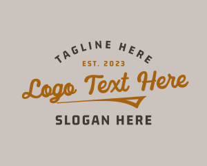 Menswear - Retro Masculine Fashion Brand logo design