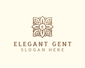 Elegant Wreath Wedding logo design