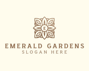 Elegant Wreath Wedding logo design