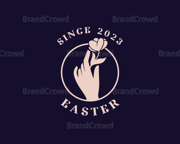 Hand Flower Spa Logo