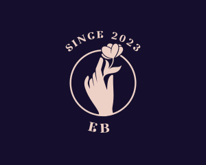 Hand Flower Spa  logo design