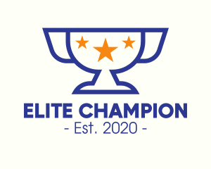 Champion - Championship Trophy Stars logo design