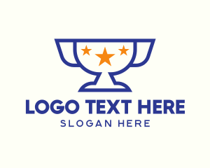 Champion - Championship Trophy Stars logo design