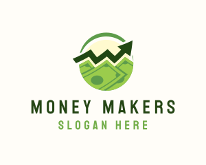 Money Currency Bank logo design