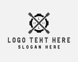 Lug Wrench - Automotive Lug Wrench logo design
