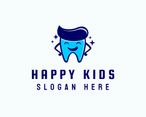 Dental Clinic Happy logo design