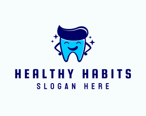 Dental Clinic Happy logo design