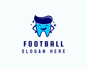Mascot - Dental Clinic Happy logo design