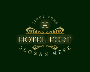 Luxury Elegant Hotel logo design