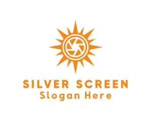 Solar Camera Shutter logo design