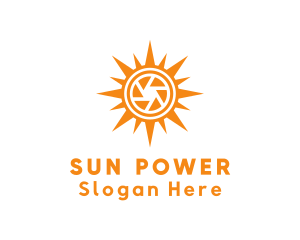 Solar - Solar Camera Shutter logo design