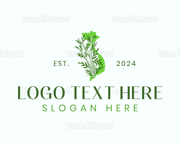 Vietnam Bamboo Leaf Logo