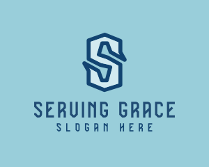 Generic Comic Letter S logo design