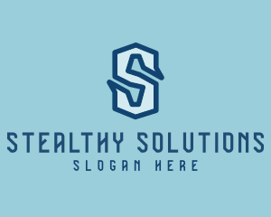 Generic Comic Letter S logo design