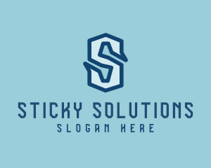 Generic Comic Letter S logo design