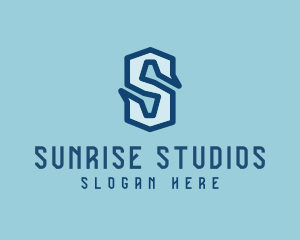 Generic Comic Letter S logo design