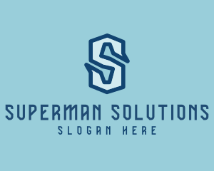 Generic Comic Letter S logo design