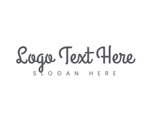 Store - Generic Script Business logo design