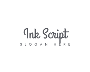 Script - Generic Script Business logo design