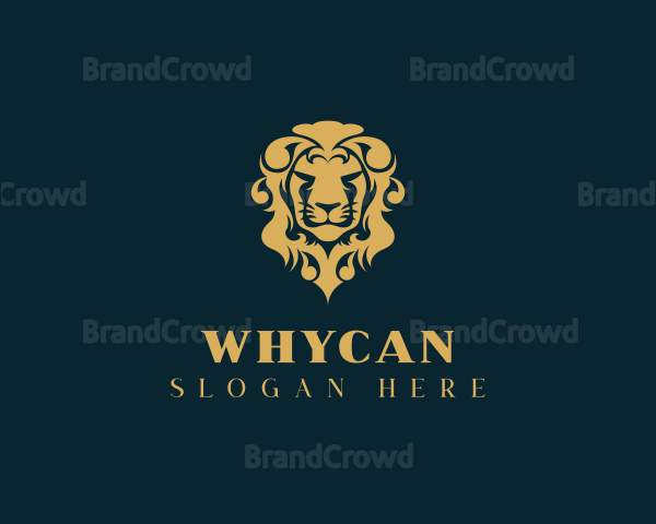 Luxury Antique Lion Logo