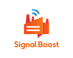 Orange Factory Signal logo design