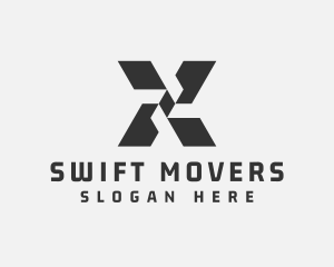 Mover - Industrial Logistics Mover logo design